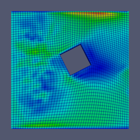 Dynamic Mesh With Openfoam Part 5 Setting Up An Overset Mesh Case In